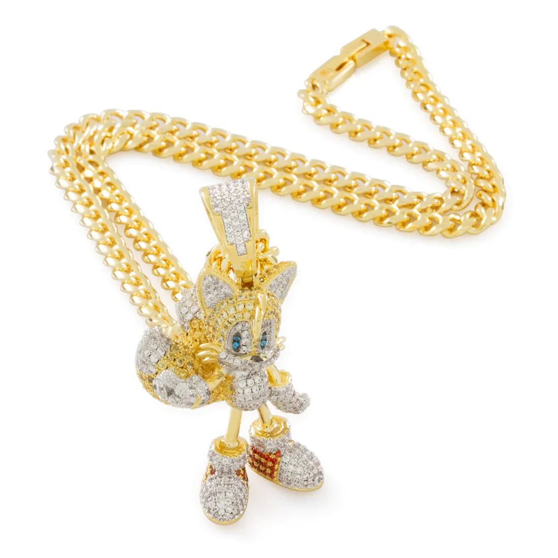 SONIC THE HEDGEHOG FLYING TAILS NECKLACE