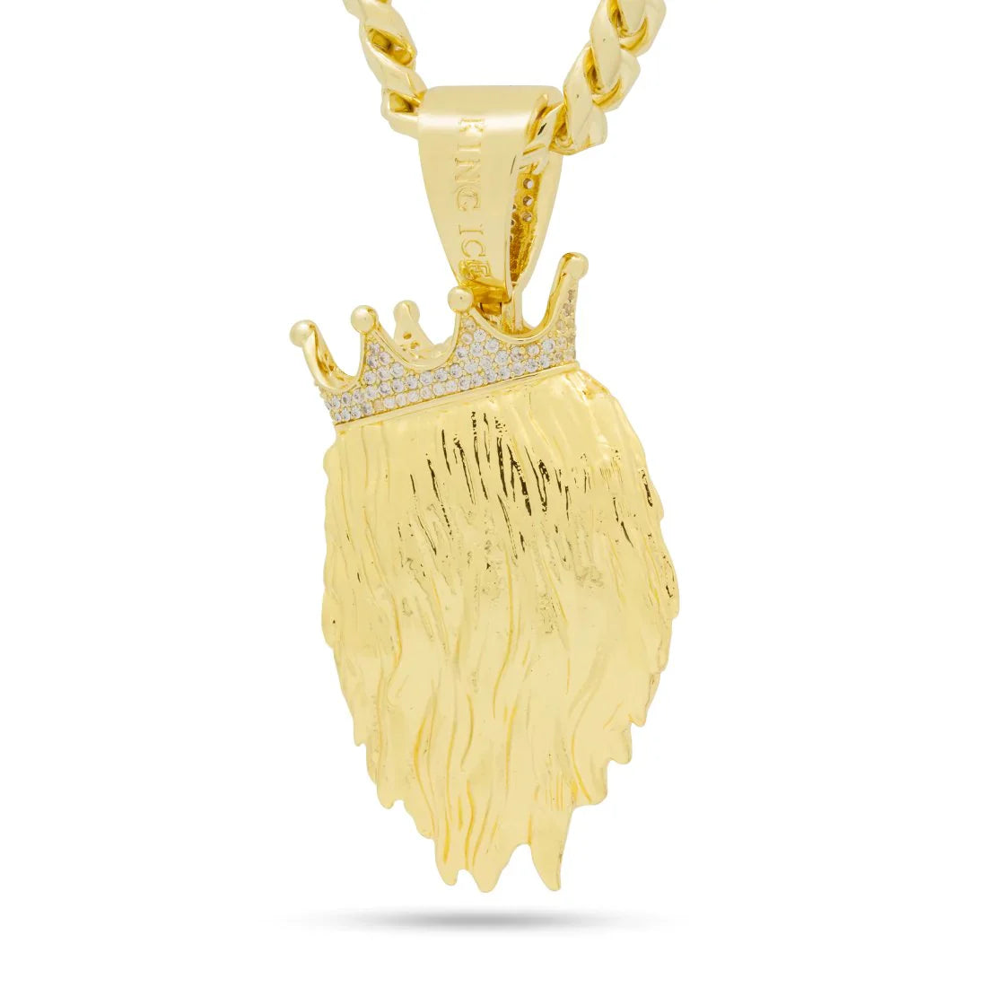 3D BOSS ROARING LION NECKLACE