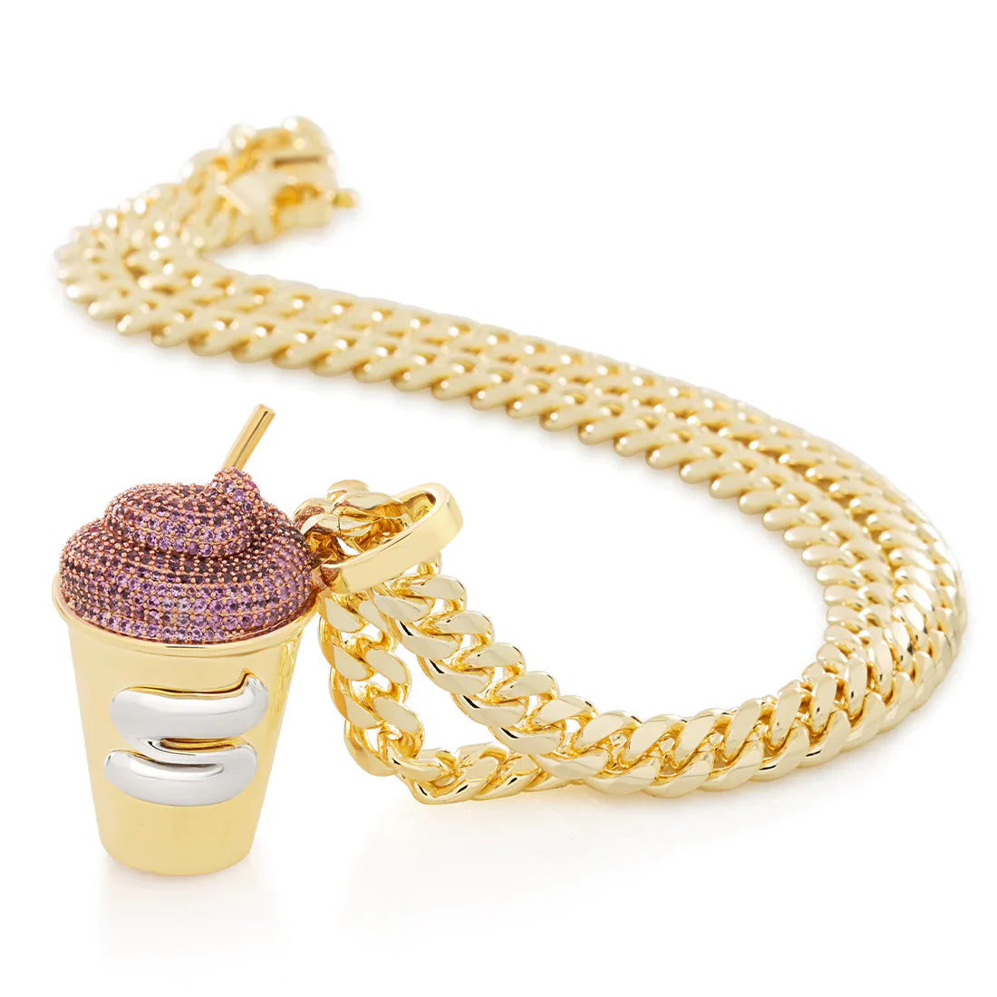 PINK SLURPEE® NECKLACE