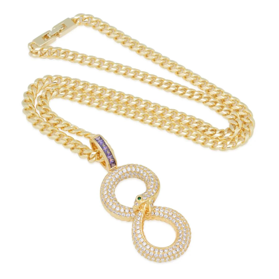 BLACK MAMBA OUROBOROS NECKLACE