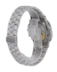 Fully moissanite Diamond Studded Men's Wrist Watch With Customized Pattern