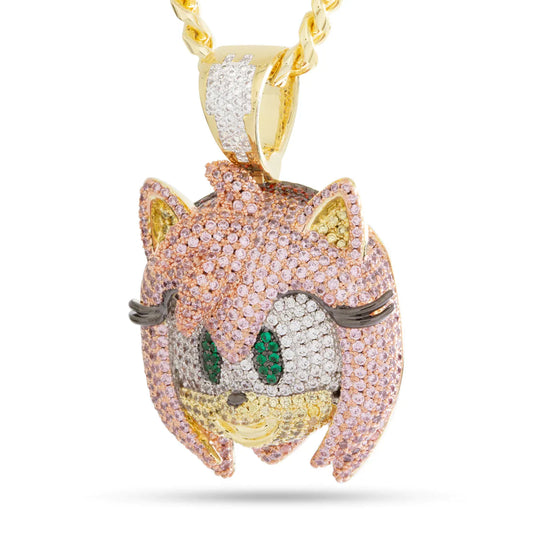 SONIC THE HEDGEHOG  AMY NECKLACE