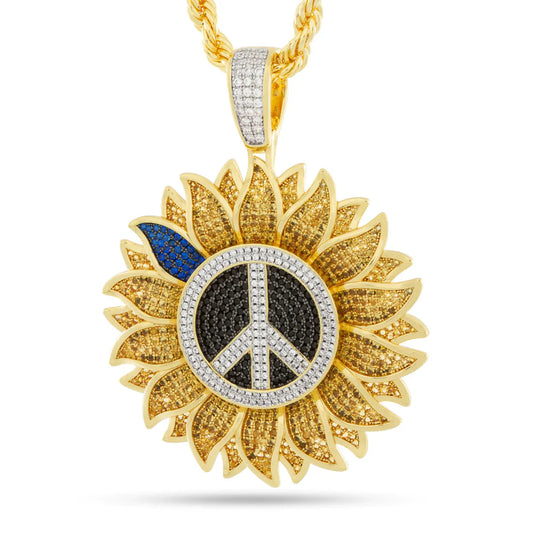 PEACE FOR UKRAINE NECKLACE