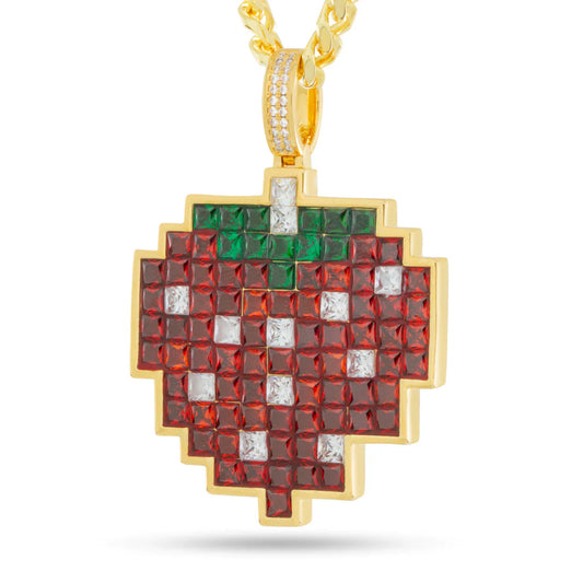 PIXEL LVL. 2 STRAWBERRY NECKLACE