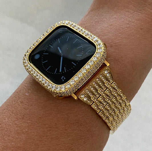 Fully moissanite Diamond Studded Men's Wrist Watch With Customized Pattern