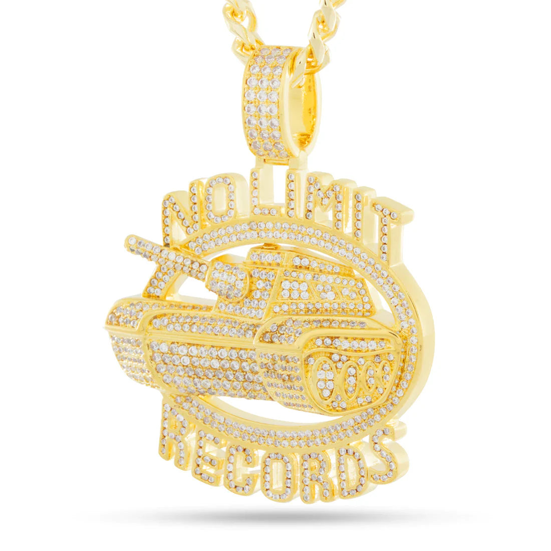 NO LIMIT RECORDS ICED 98 LOGO NECKLACE