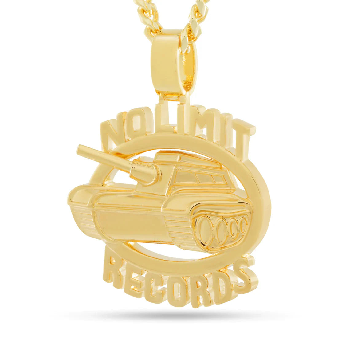 NO LIMIT RECORDS 98 LOGO NECKLACE
