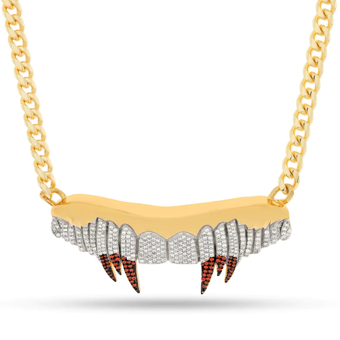 LE VAMP FANGS NECKLACE