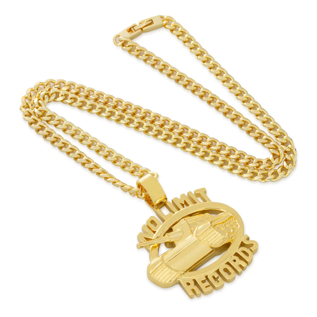 NO LIMIT RECORDS 98 LOGO NECKLACE