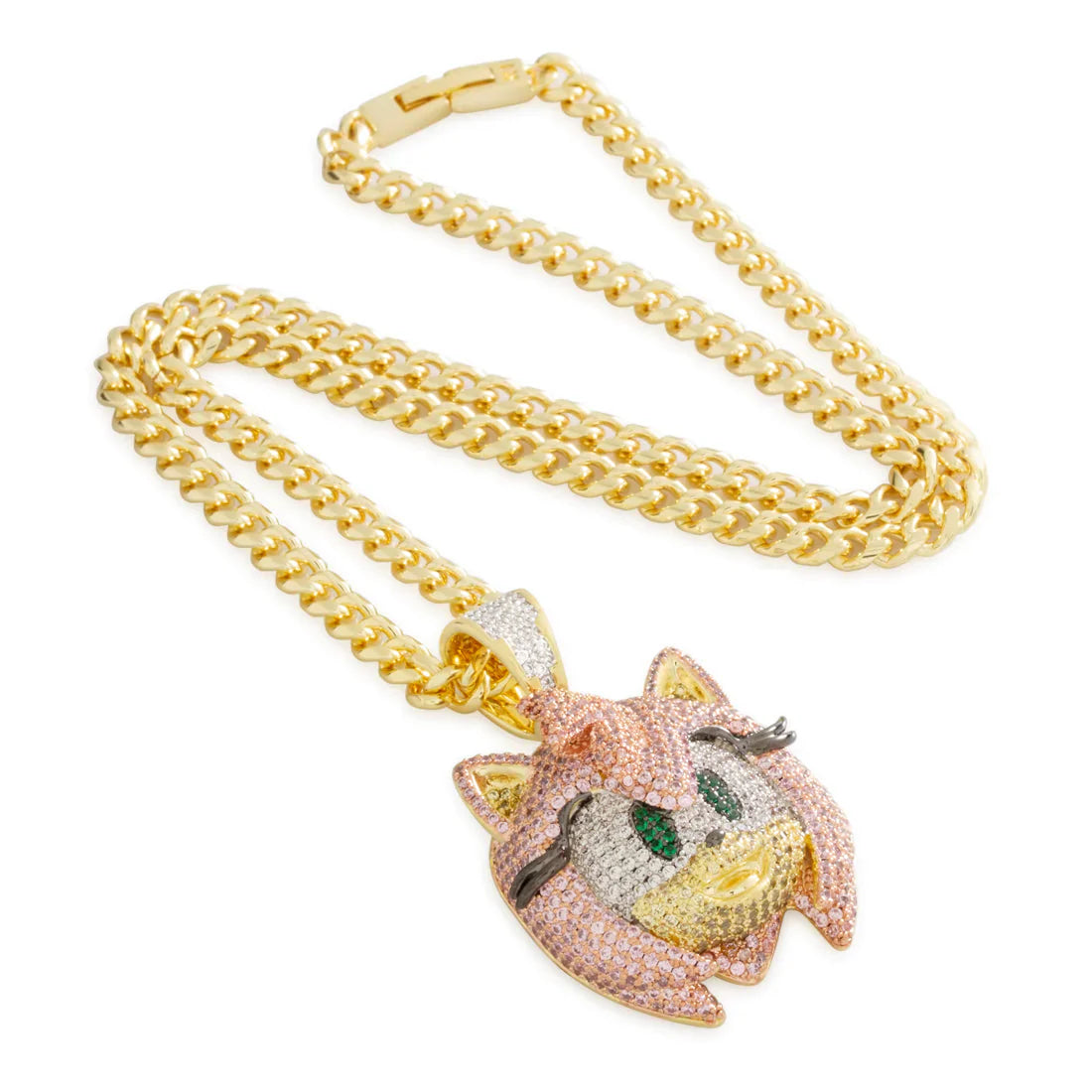 SONIC THE HEDGEHOG  AMY NECKLACE