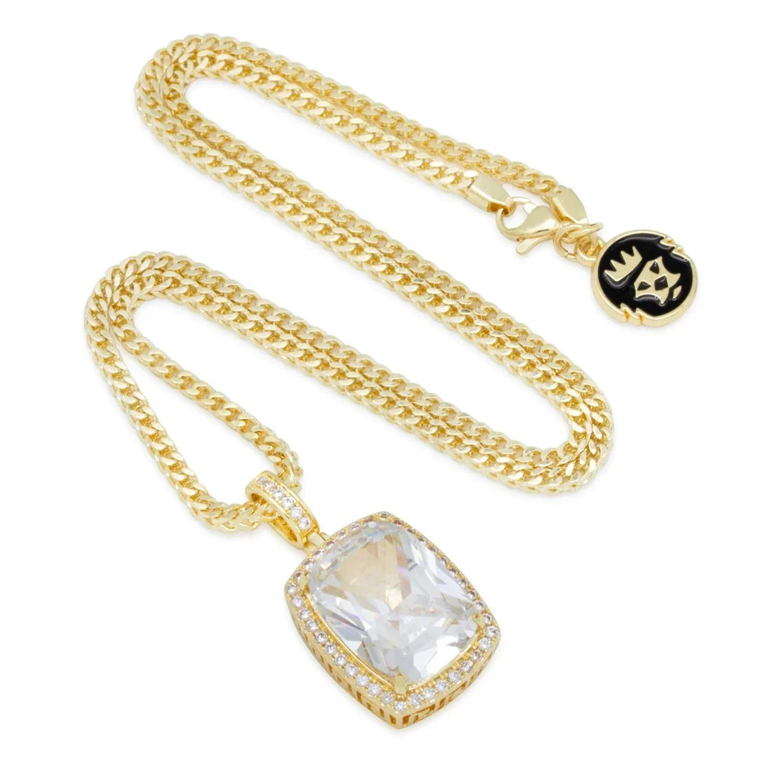 WHITE CROWN JULZ NECKLACE
