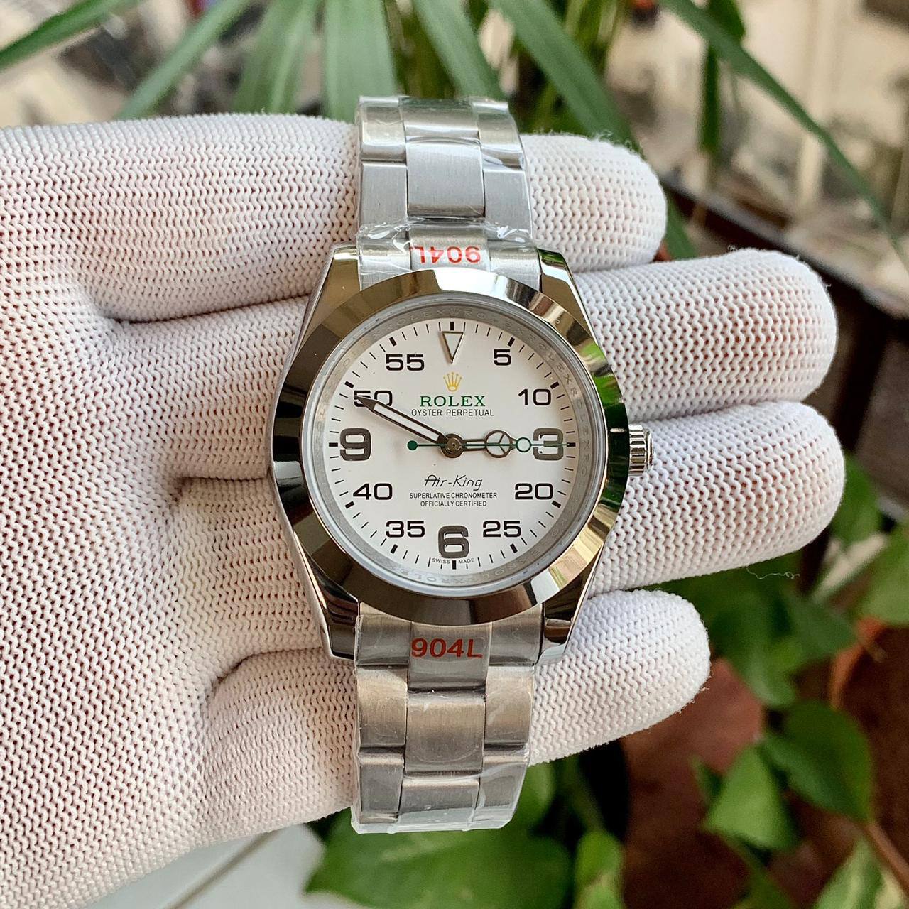 Super Clone Rolex - White Dial