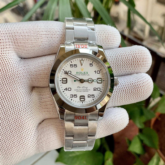 Super Clone Rolex - White Dial
