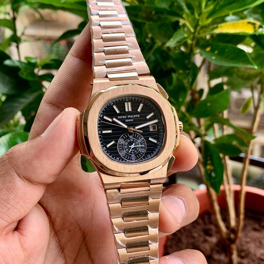 Super Clone Nautilus - Black Dial