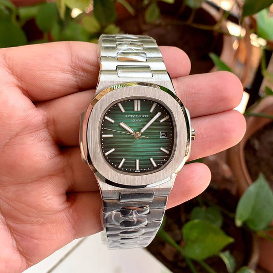 Super Clone Patek Phillippe Nautilus Green Dial
